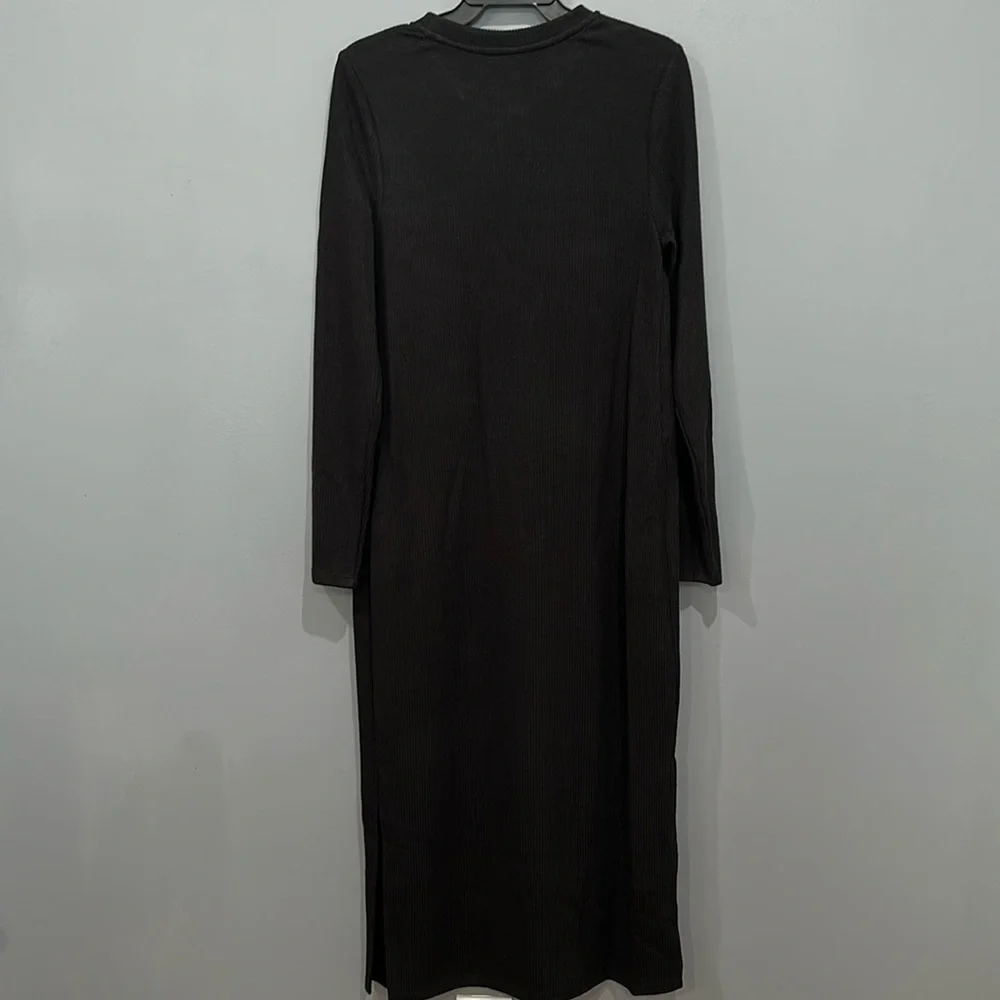 Women’s Ribbed Maternity Dress Size L